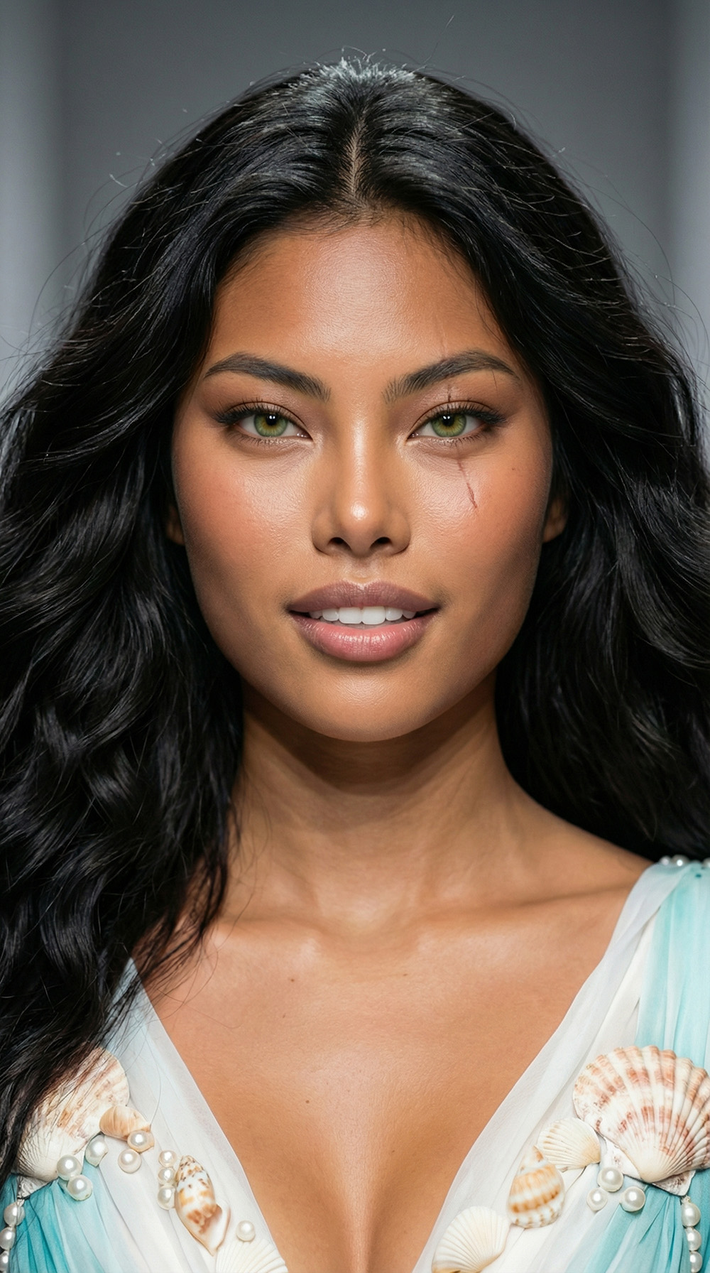 Maeva Verte in French Polynesia